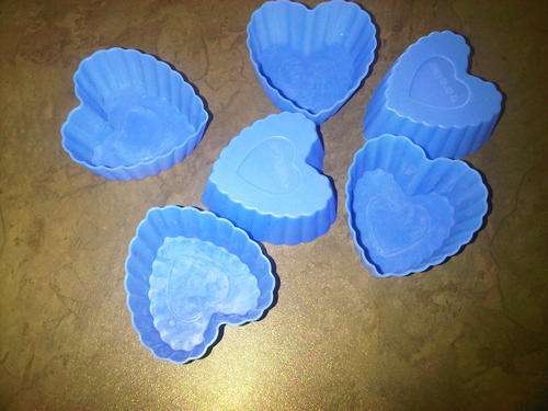SILICONE HEART MOULDS