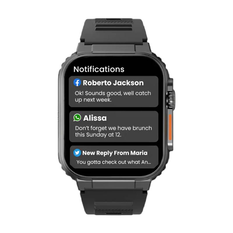 The Ultra Indestructible Smartwatch - Black