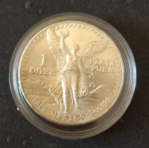 1oz 1985 Silver Mexican Libertad