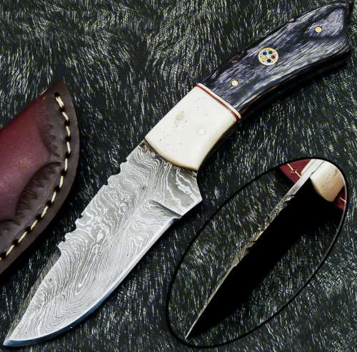 Damascus steel knife