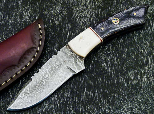Damascus steel knife