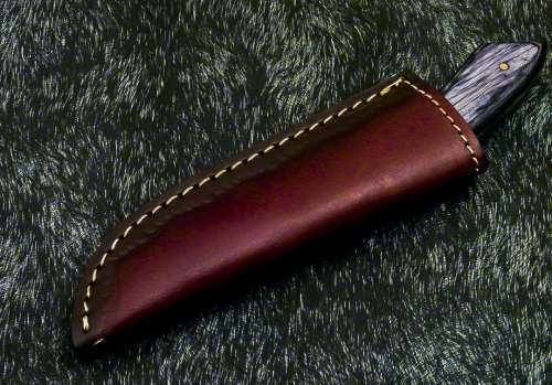 Damascus steel knife