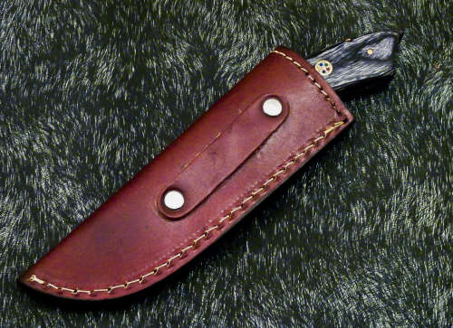 Damascus steel knife