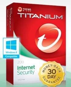 Trend Micro Titanium Maxmium Security 2013. 3 User, 1 Year License!!! SPECIAL OFFER