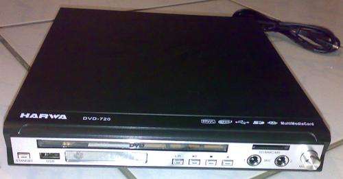 HARWA DVD PLAYER with SD,MS,MMC CARD READER!!!