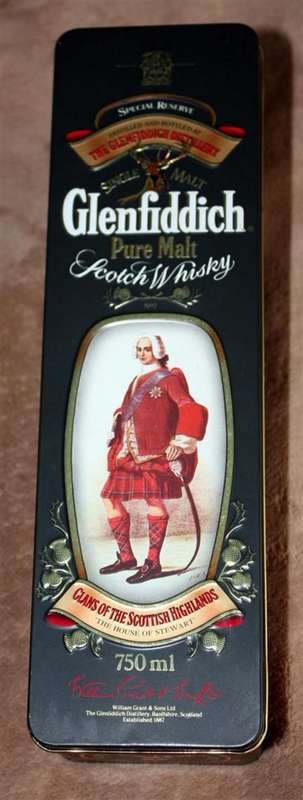 Stunning Imported GLENFIDDICH 750ml Pure Malt Scotch Whisky Tin