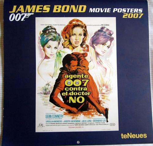 James Bond Movie Posters in Calendar Form (2007)
