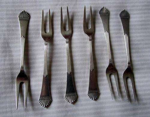 N-GERO-90 SNAIL FORKS (6)
