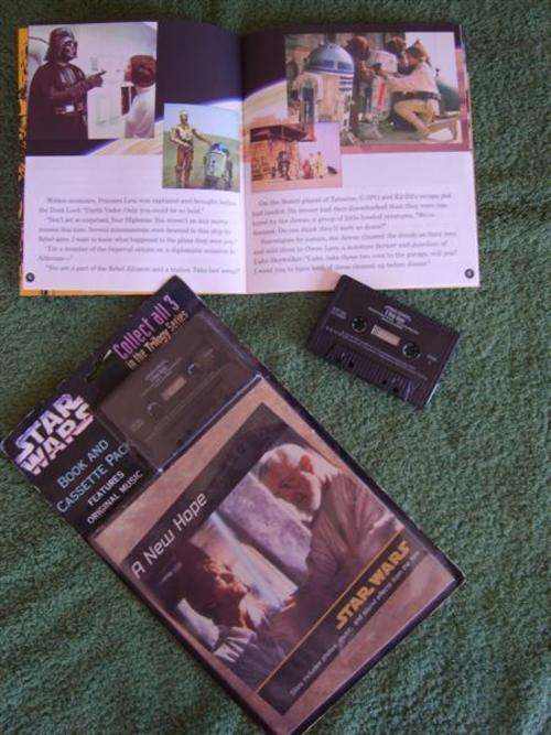 Star Wars : A New Hope : 1997 Collectable Book and Cassette Pack (Unopened)