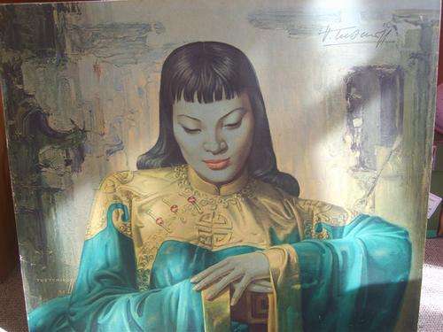 V. TRETCHIKOFF - LADY FROM ORIENT - SIGNED IN 2 PLACES