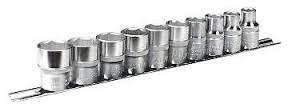 10 Pc Shallow Socket Set