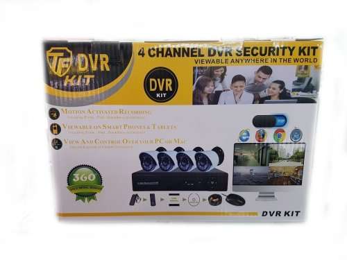 'NEW' 4 Channel CCTV Kit 1500TVL + Remote Viewing