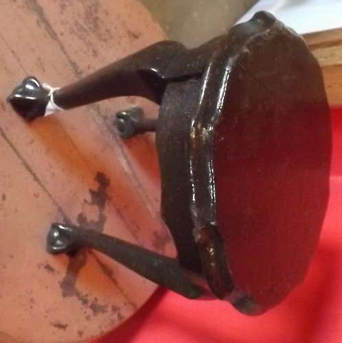 petite ball and claw side table