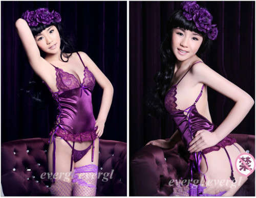 lovely purple lingerie size 32-36