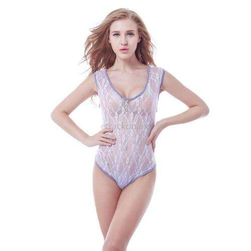 sexy plus size white and grey valentines lingerie size 40-42