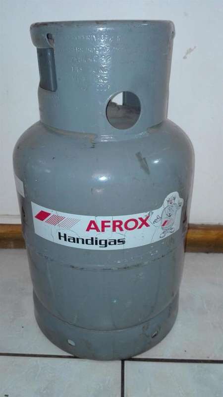 Afrox Gas Cylinder - 9kg (excludes gas, includes cylinder deposit)