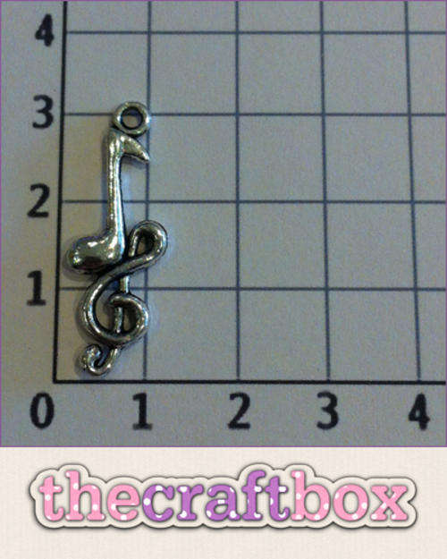 Music Note Charm (4 pieces)