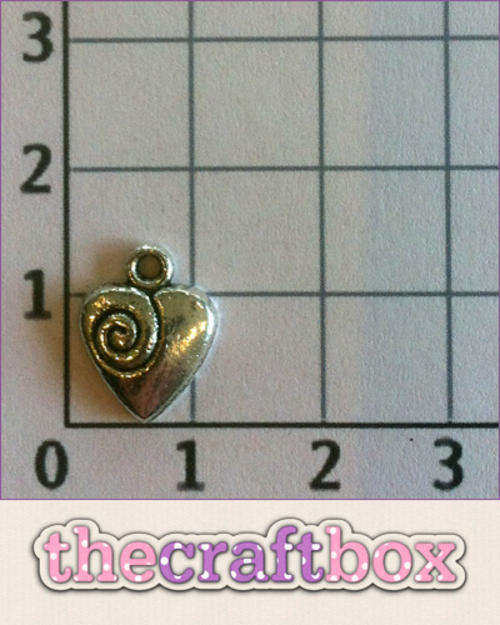 Heart Charm (10 pieces)