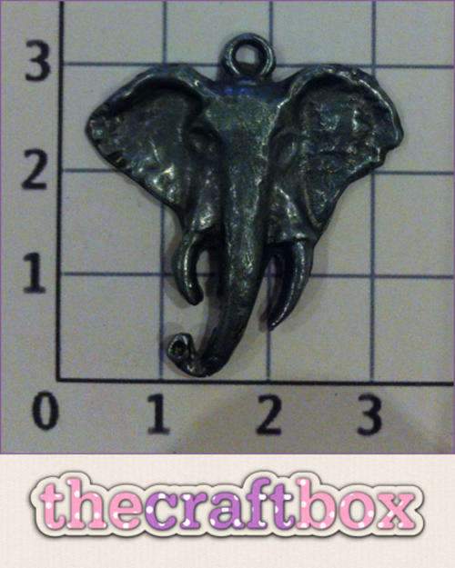 Elephant Charm (2 pieces)