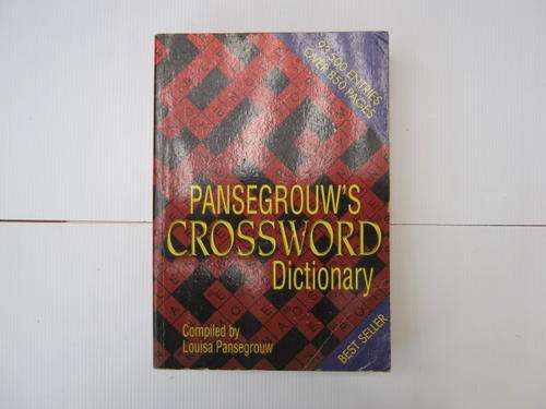 Crossword puzzle dictionary Louisa Pansegrouw 9th impression 2005