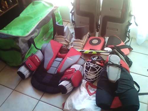 Hockey goalkeeper set