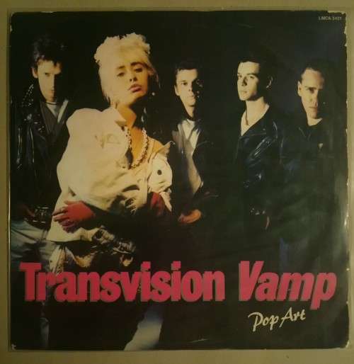Transvision Vamp - Pop Art - Vinyl iLP - SA 1988 - LMCA 3421 - VG+/VG+