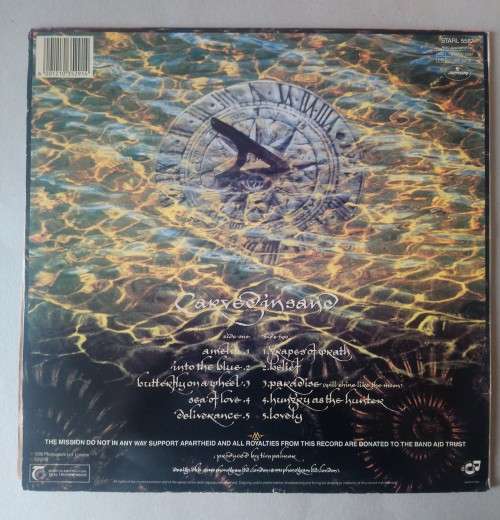 The Mission - Carved In Sand - Vinyl LP - Mercury Music - STARL 5587