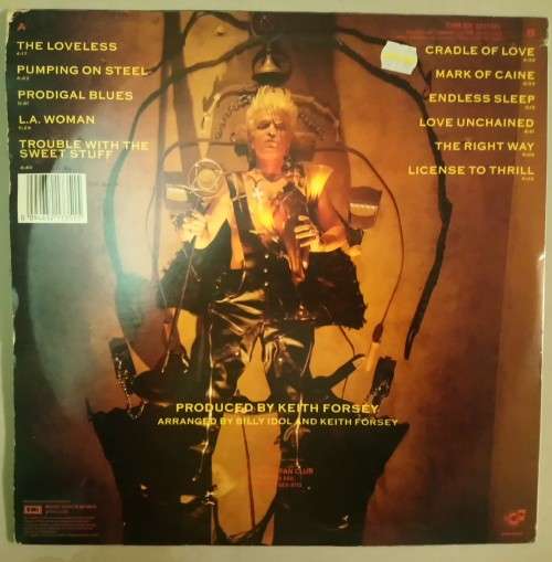 Billy Idol - Charmed Life - EMI - 1990 - VG/VG
