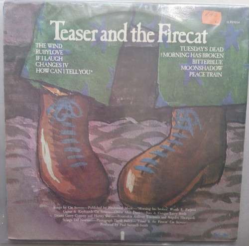 Cat Stevens - Teaser and the Firecat - Vinyl LP - Island Records - UK 1971 - ILPS9154 - VG+/VG+