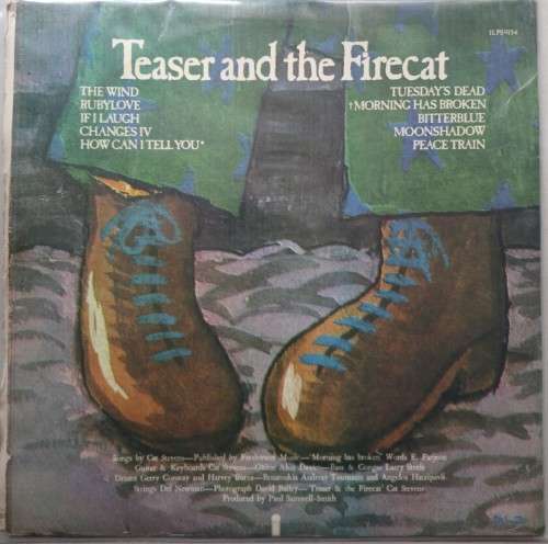 Cat Stevens - Teaser and the Firecat - Vinyl LP - Island Records - UK 1971 - ILPS9154 - VG/VG+