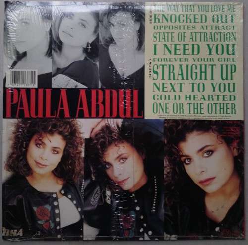 Paula Abdul - Forever Your Girl - Vinyl LP - Virgin Records - SA 1988 - VNC 5128 - VG+/VG+