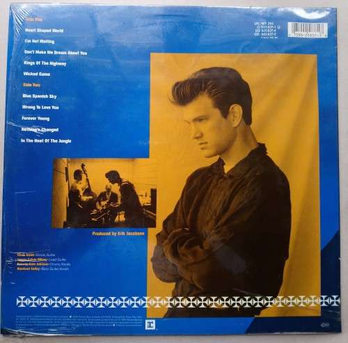 Chris Isaak - Heart Shaped World - Vinyl LP - UK 1989 - WX 264 - VG+/VG+