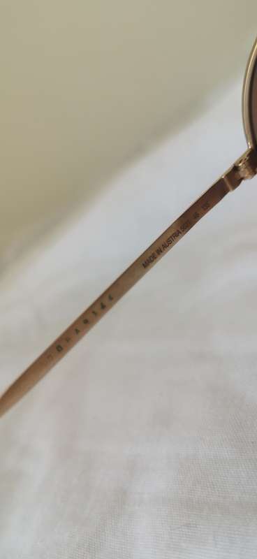 Vintage Porsche Design by Carrera 5621 - Gold Sunglasses.