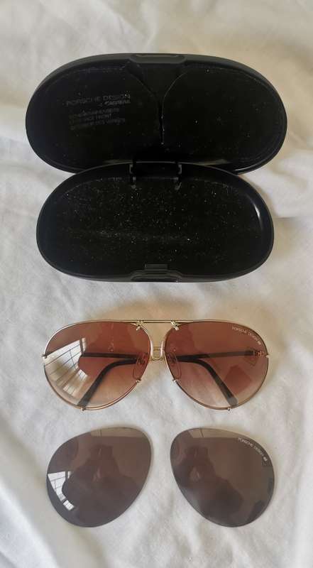 Vintage Porsche Design by Carrera 5621 - Gold Sunglasses.