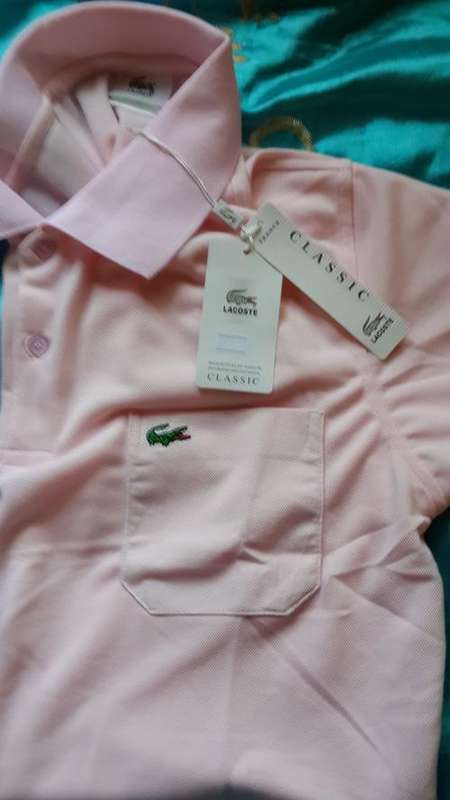 Stunning Pink Lacoste Golfer Extra Large
