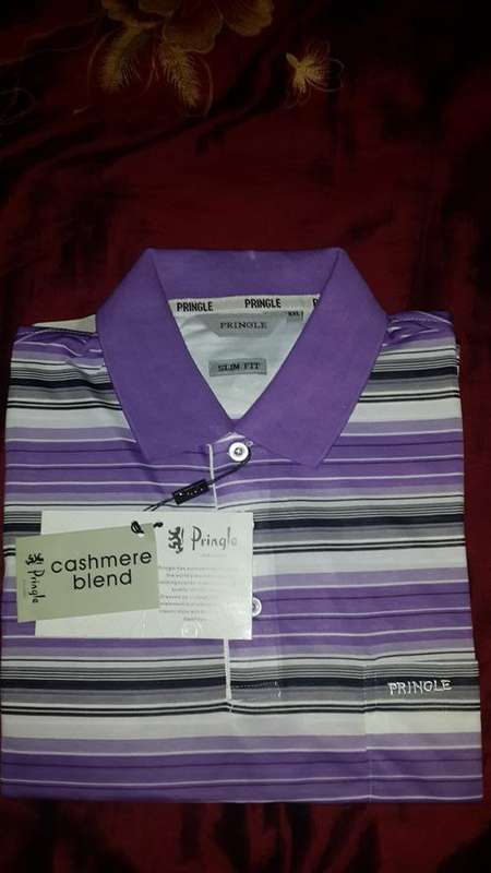 Stunning Pringle slim fit Golfer XXL