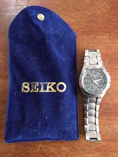 Seiko Chronograph Titanium