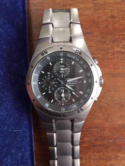 Seiko Chronograph Titanium