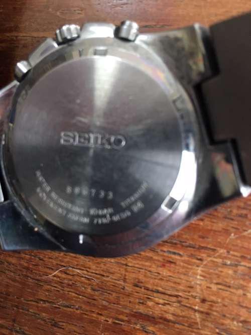 Seiko Chronograph Titanium