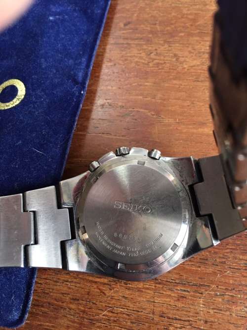 Seiko Chronograph Titanium