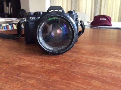Chinon CE-5 Camera and lens