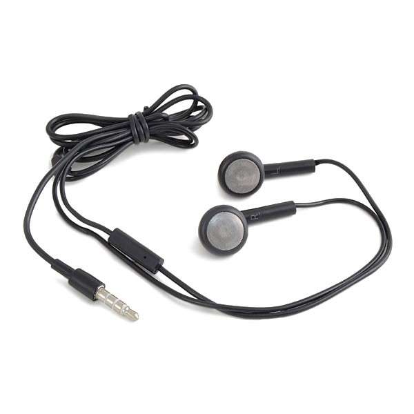 Black Earphones with Mic