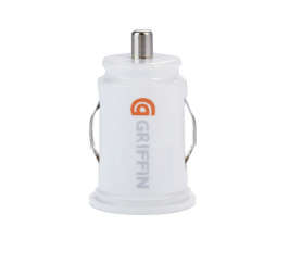 Griffin Dual USB Car Charger (White)