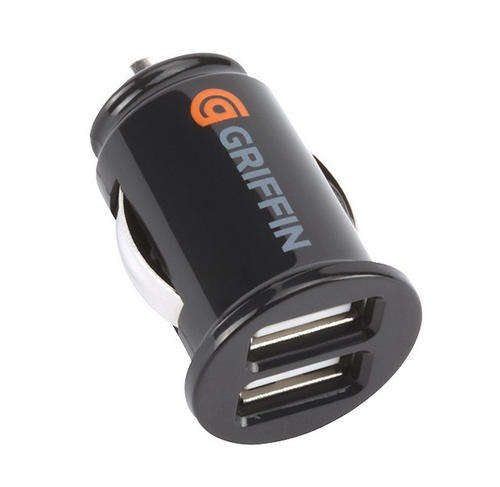 Griffin Dual USB Car Charger (Black)