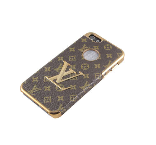 iPhone 5 Designer Pattern Case in Brown