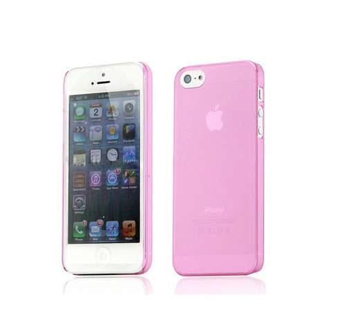 iPhone 5/5S Translucent Case in Pink