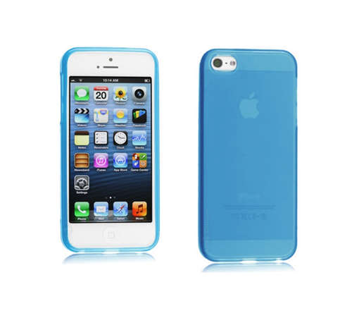iPhone 5C Bevel Edge Crystal Case in Blue