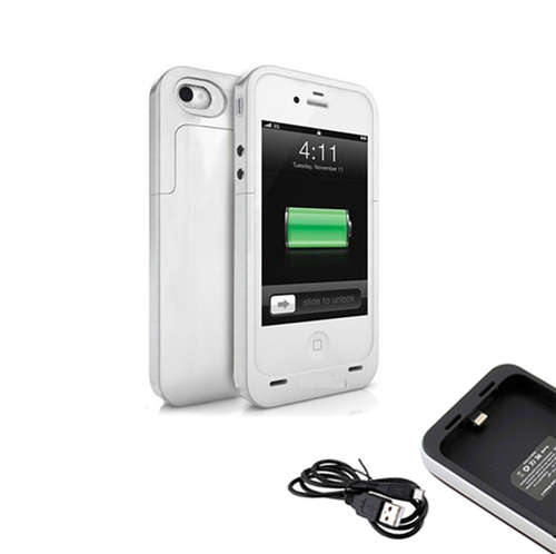 iPhone 5/5S Battery Case in White