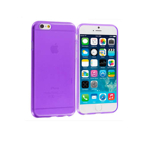 iPhone 6 Plus Bevel Edge Crystal Case in Purple
