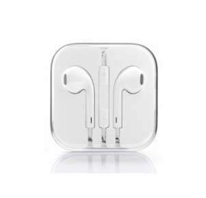 Earphones with Remote and Mic in White